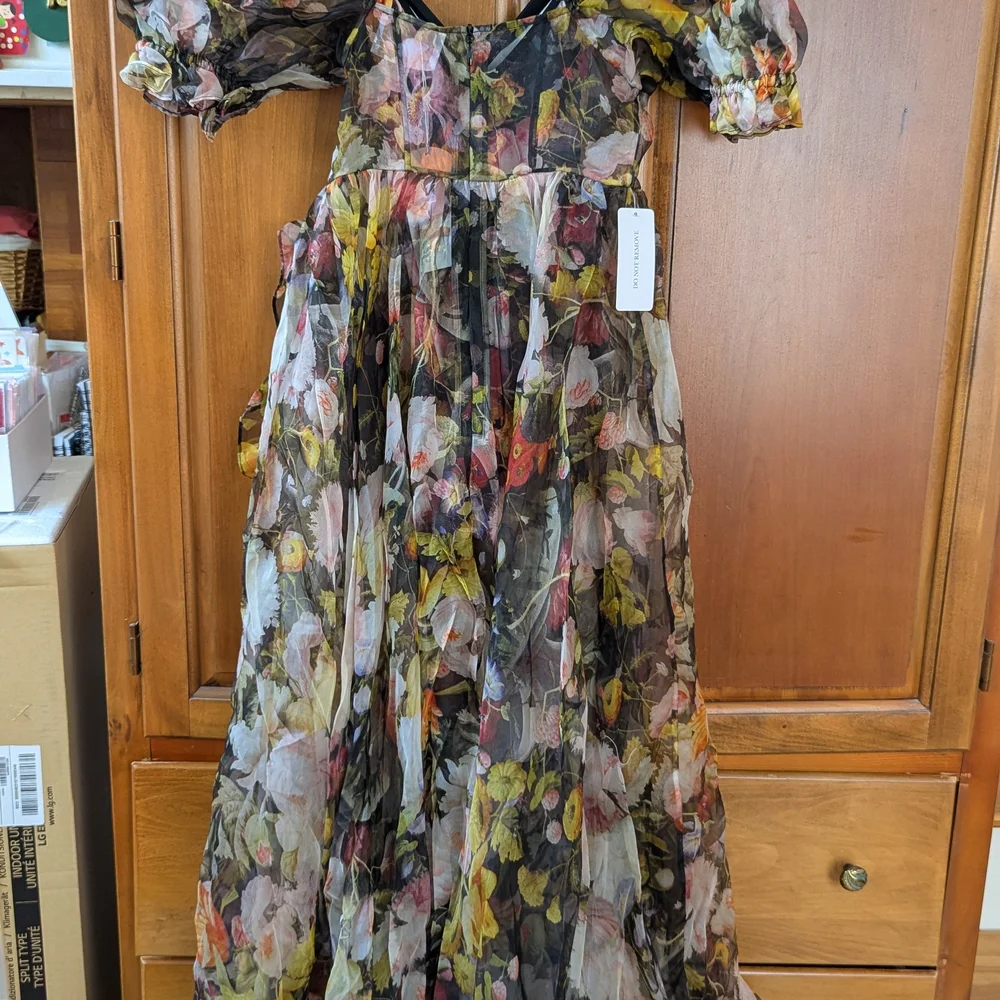 Selkie Multicolor Floral Maxi Dress - Picture 6 of 11